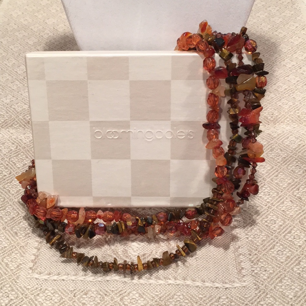 Ali Khan New York 4-strand gemstone necklace